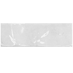 Calor White Polished Wall Tile 10cm x 30cm