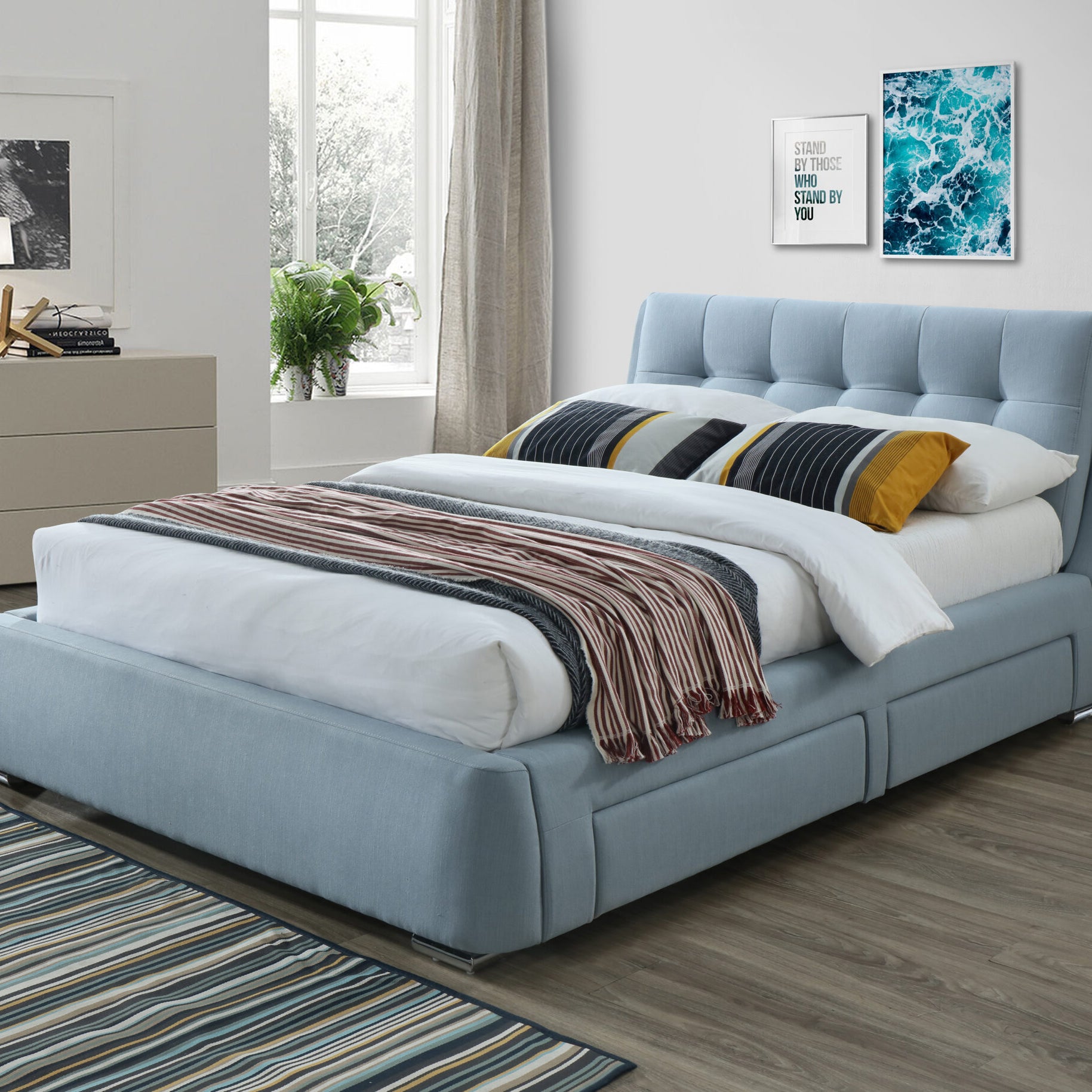 Olivia 4 Draw Storage Divan Bed