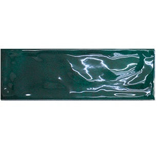 Calor Green Polished Wall Tile 10cm x 30cm