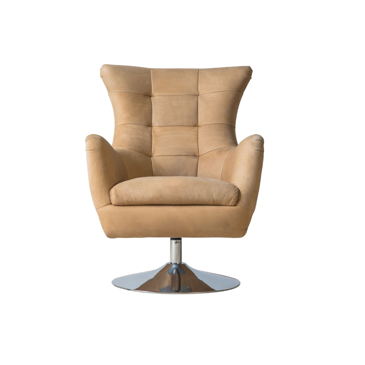 Verona Champagne Cascade Swivel Armchair