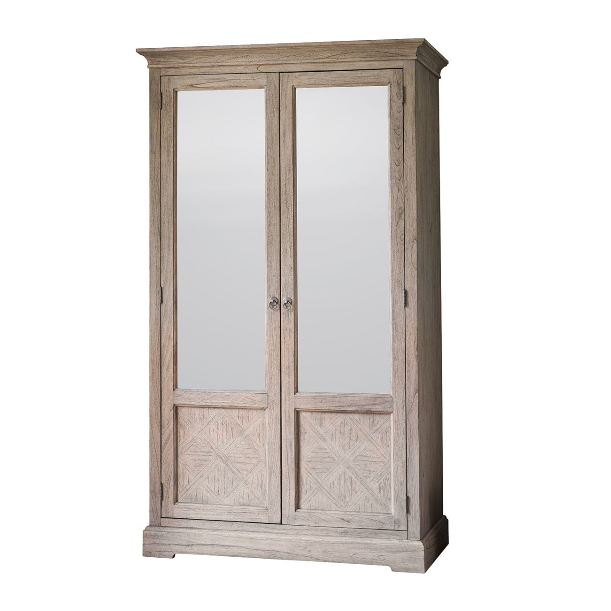 Soleil 2 Mirror Door Wardrobe