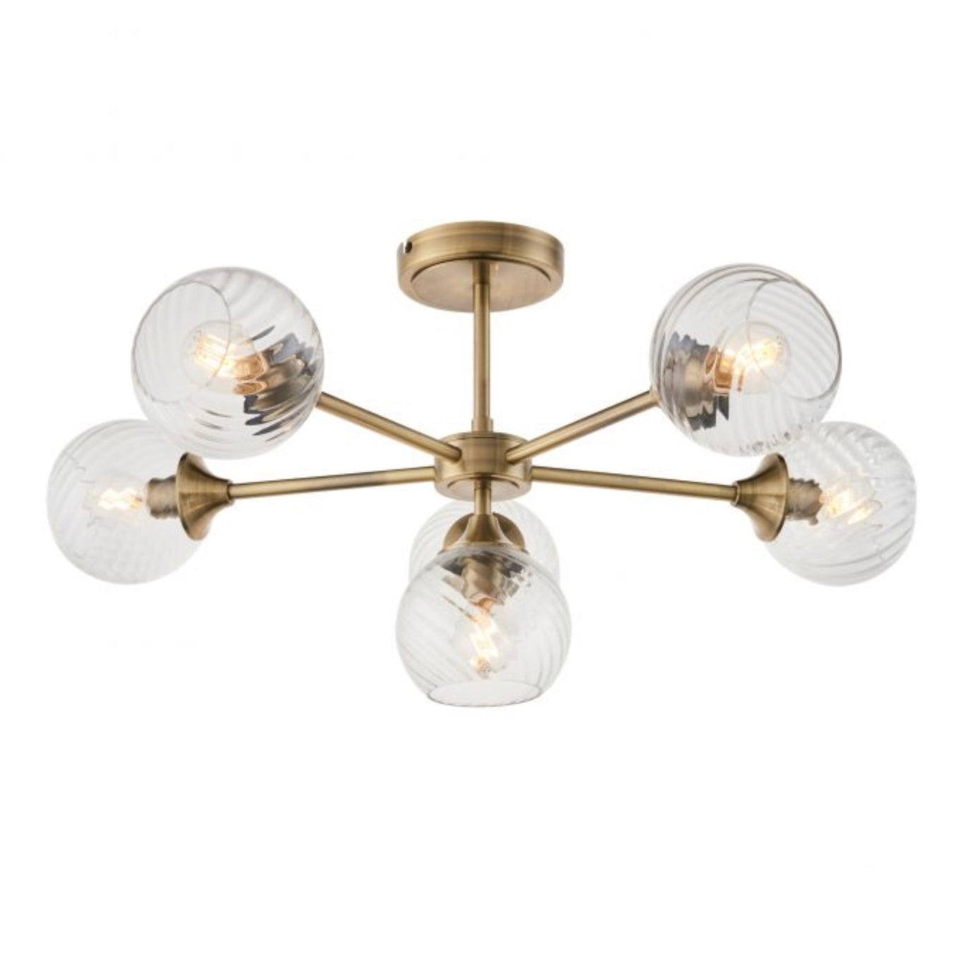 Noble Manor Brass Ceiling light