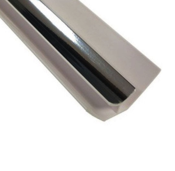 CladCraft PVC Wall Panel Chrome Internal Corner Trim