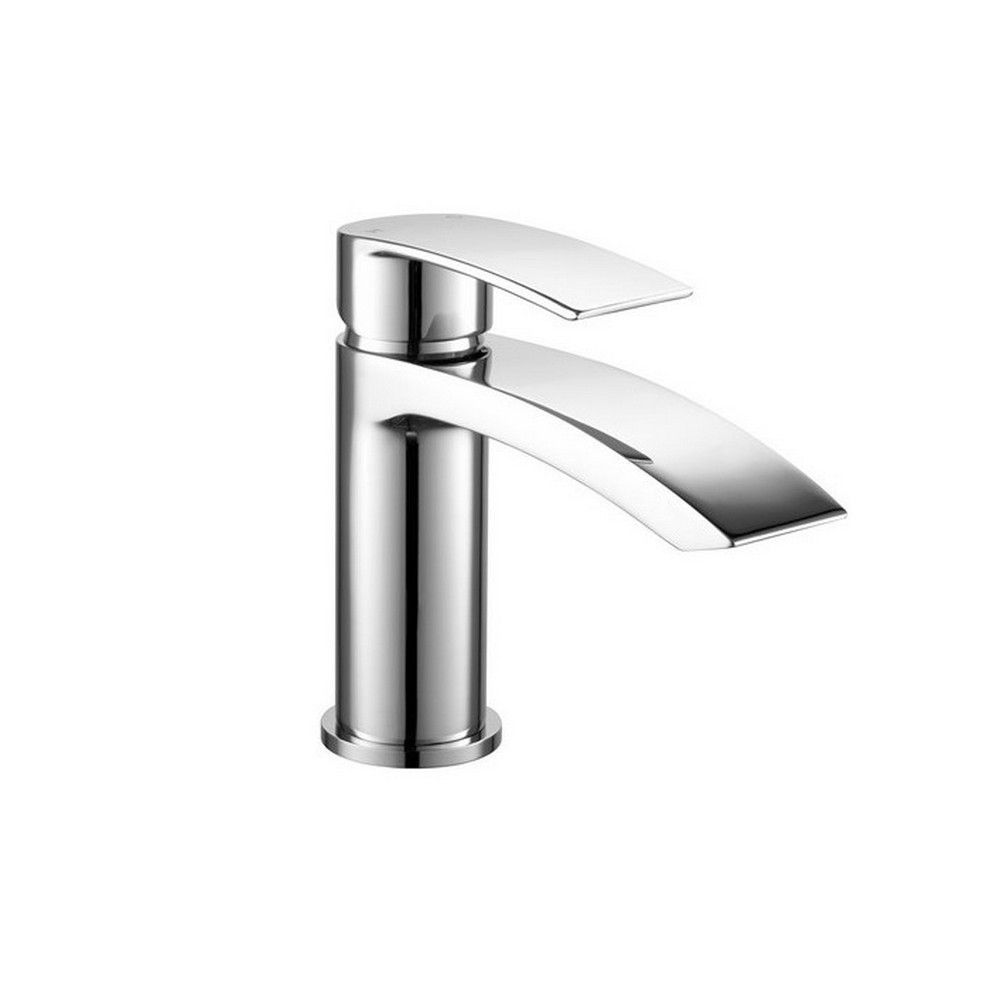 CurvaTech Mono Basin Mixer With Click Waste