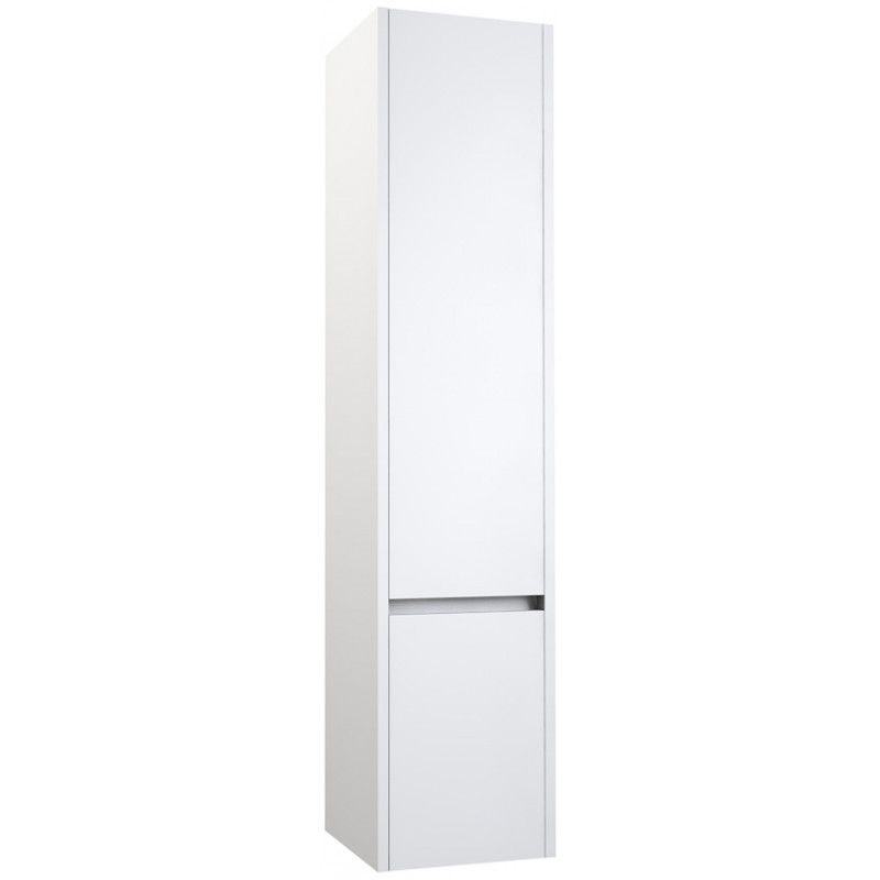 Ember White Gloss Wall Mounted Tall Unit