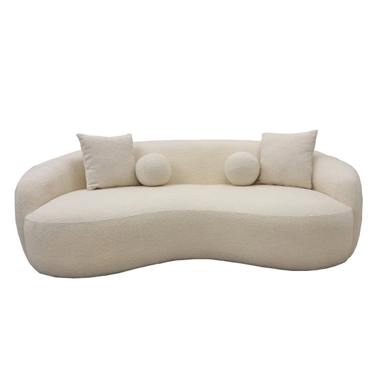 Mollaby Curve Boucle Sofa