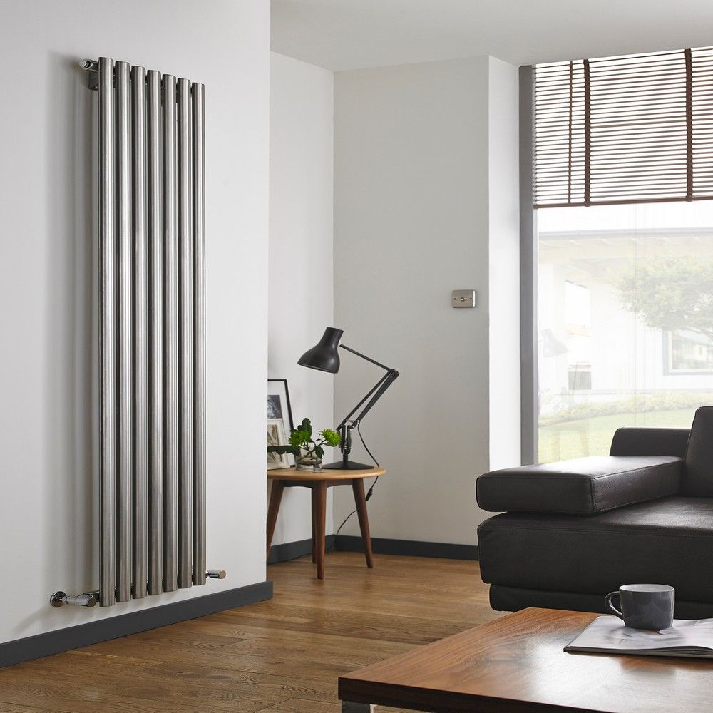 Alpine Stainless Steel Vertical Double Sided Radiator