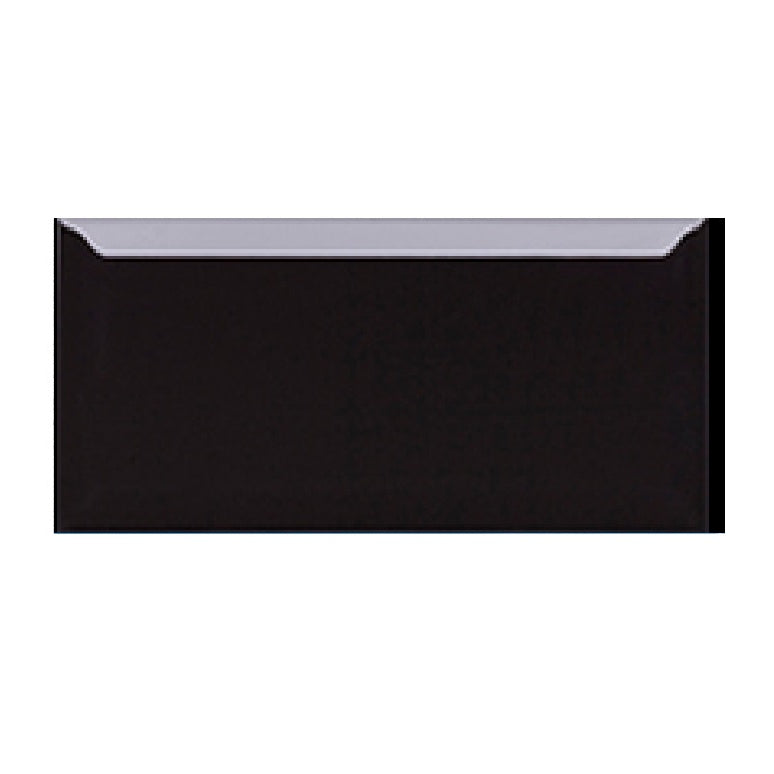 Urban Black Polished Wall Tile 10cm x 20cm