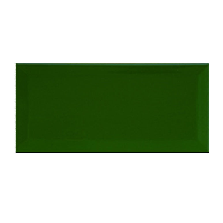 Urban Botella Green Polished Wall Tile 10cm x 20cm